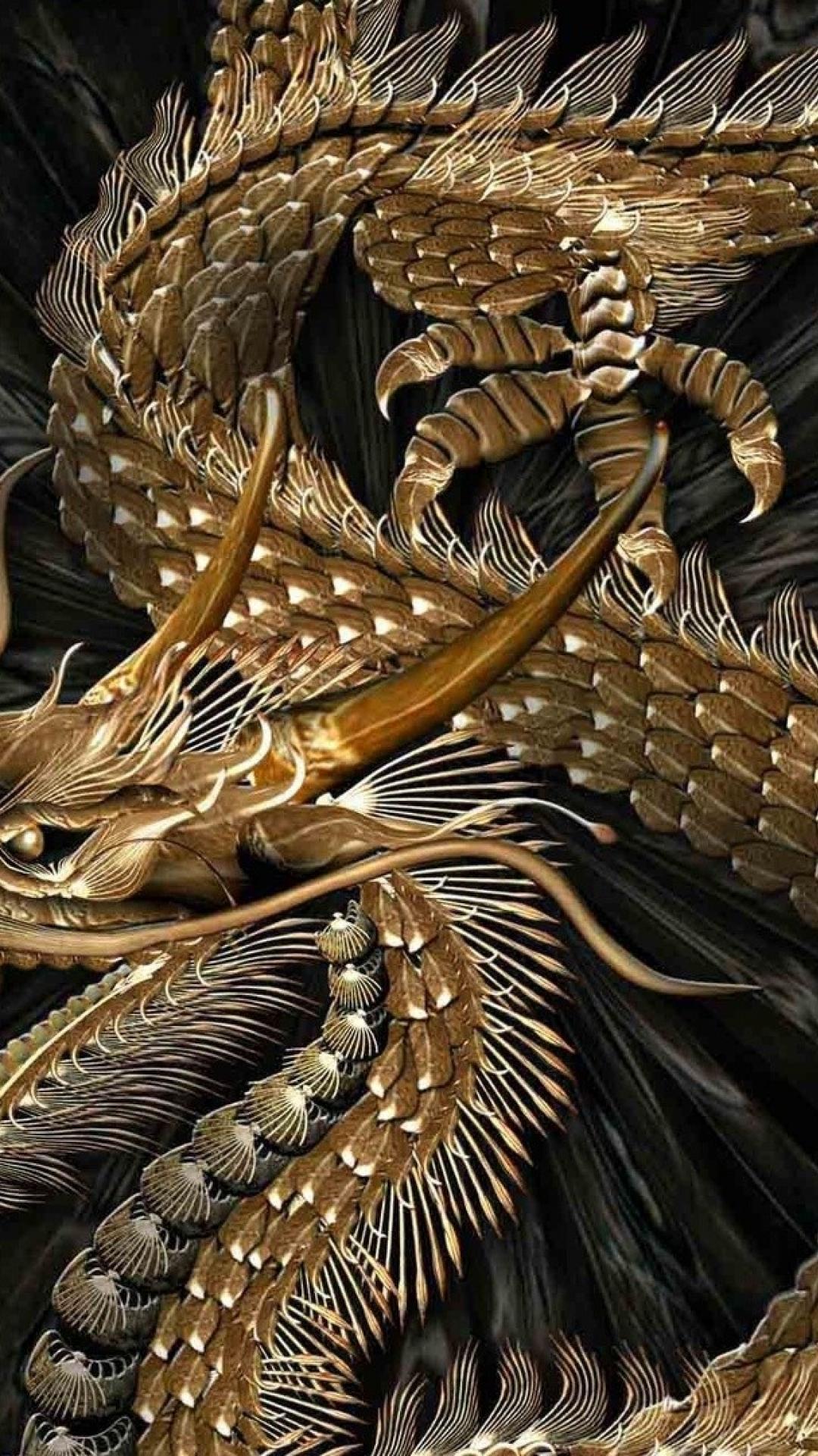 Golden Chinese Dragon Wallpapers Top Free Golden Chinese Dragon