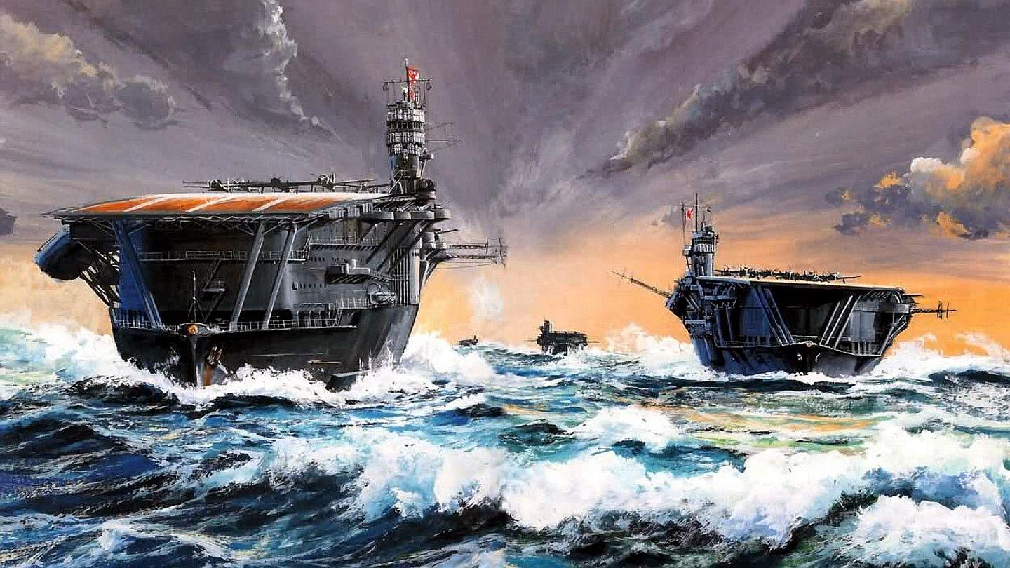 1440x810 Aircraft Carrier Wallpaper and Background 1440x810 ID. Aircraft carrier, Navy aircraft carrier, Imperial japanese navy