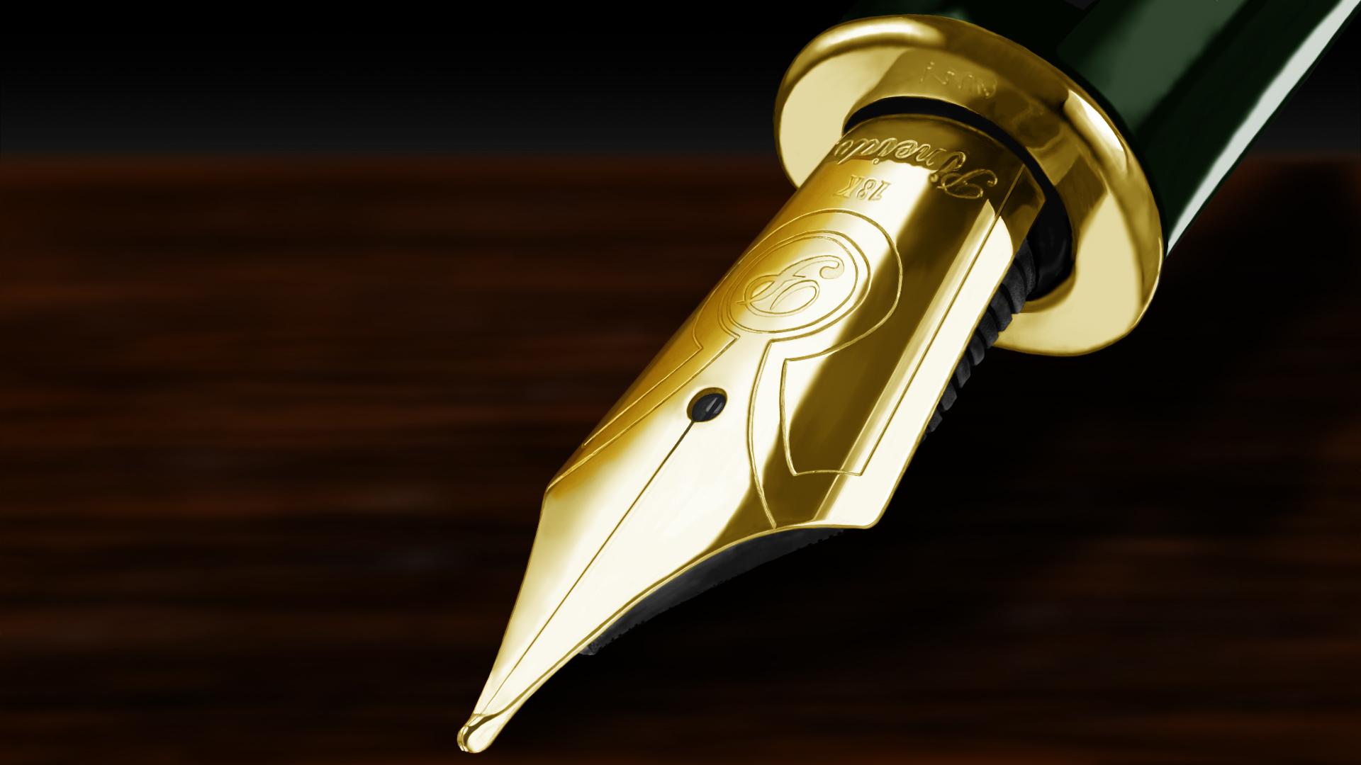 1920x1080 Fountain Pen Wallpaper