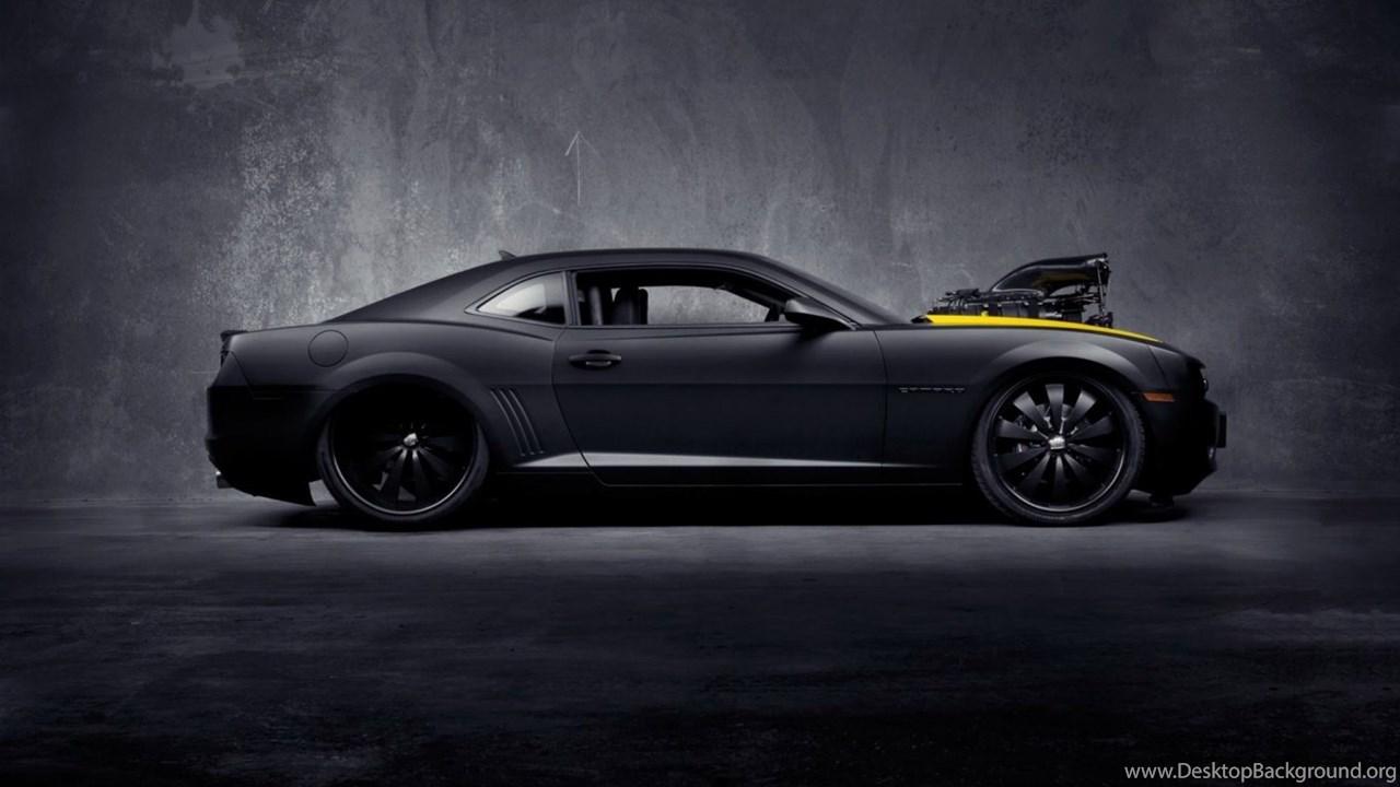 1280x720 Black Chevy Camaro Wallpaper 4645 HD Wallpaper Desktop Background
