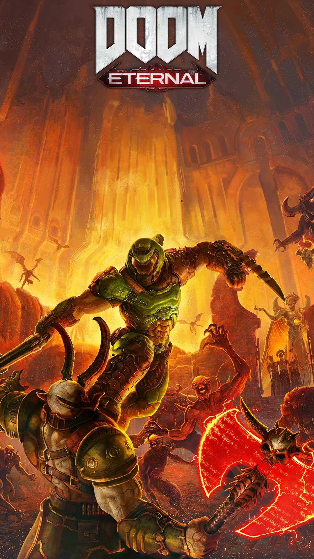 Doom Eternal iPhone Wallpapers - Top Free Doom Eternal iPhone