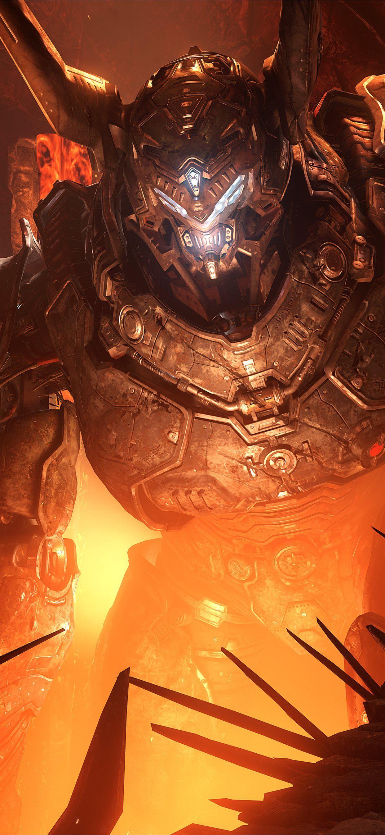 1242x2688 Doom Eternal iPhone Wallpaper