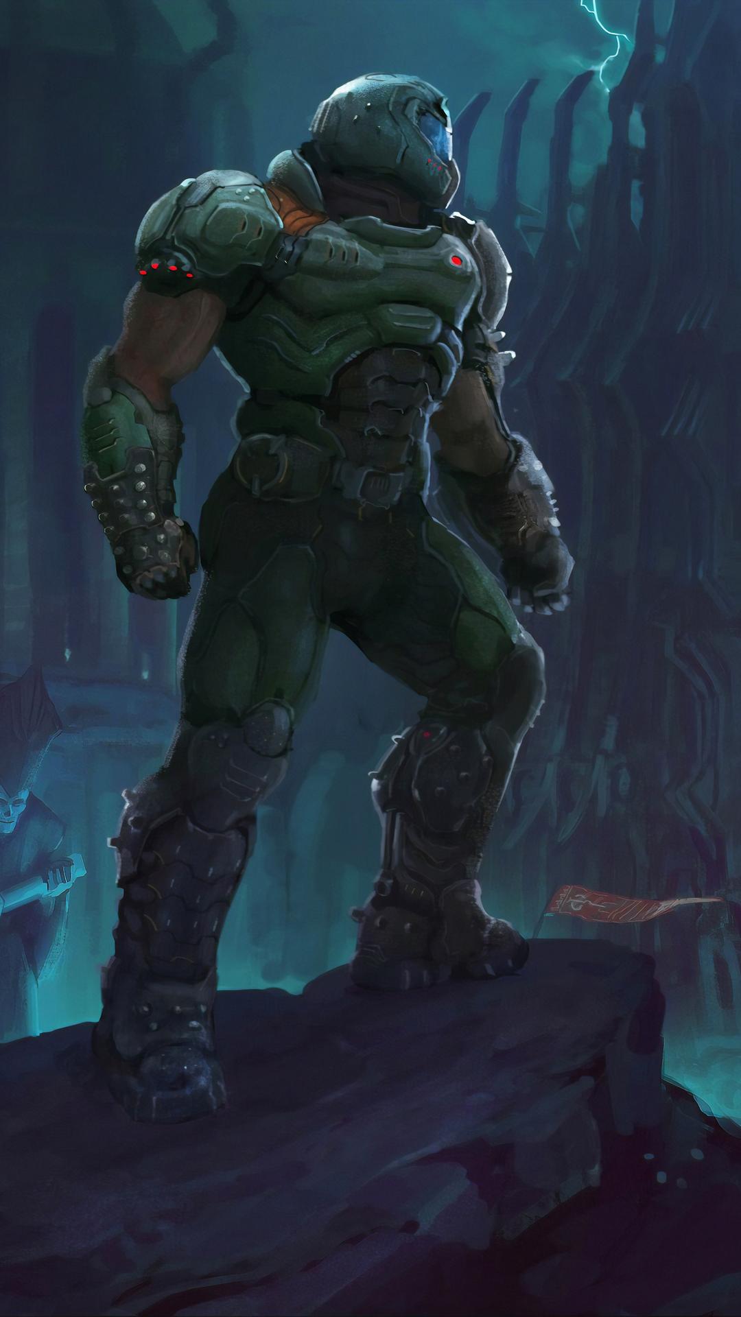 1080x1920 1080x1920 doom eternal, 2019 games, games, hd, doom, 5k for iPhone 8 wallpaper