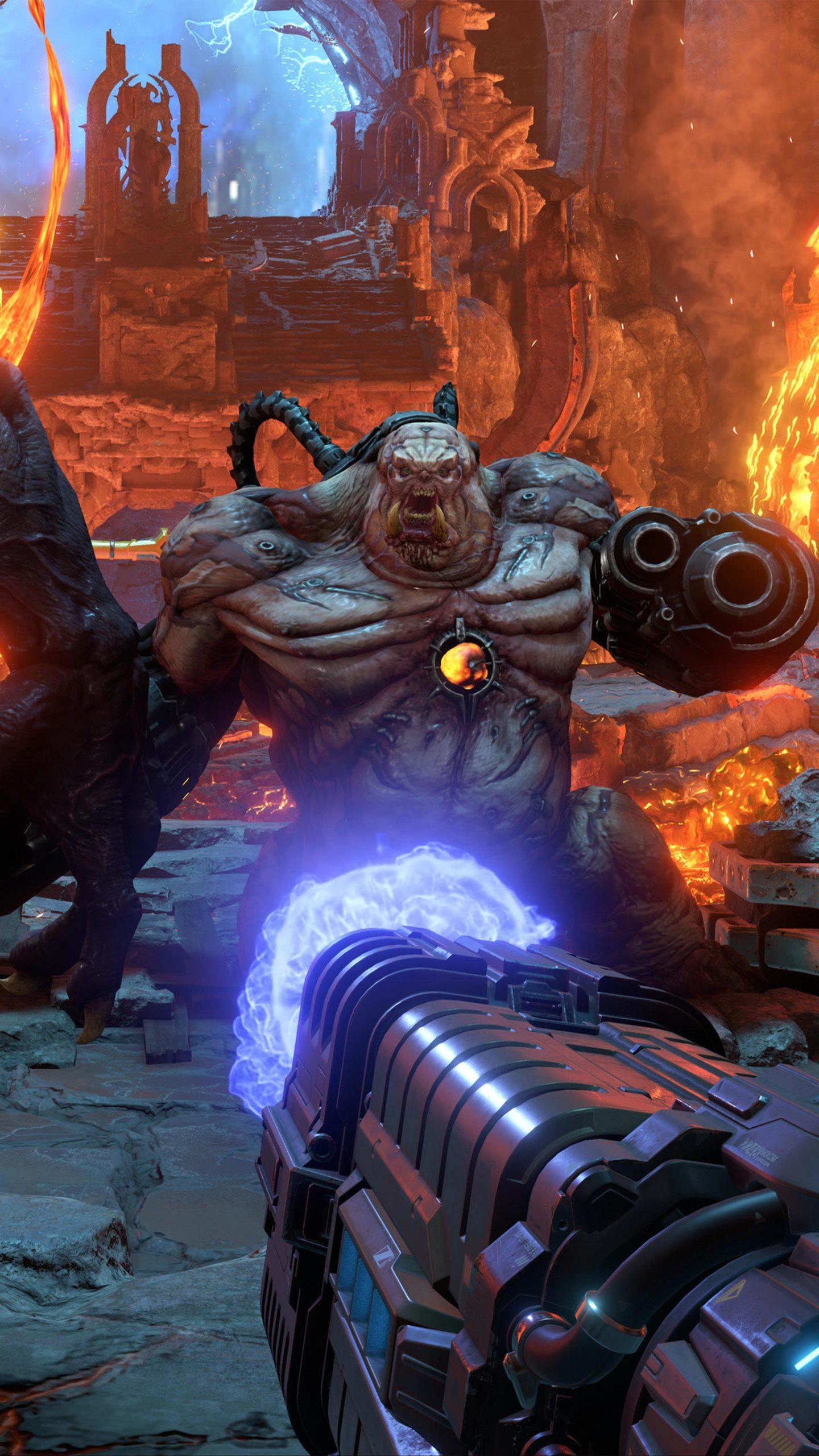 1440x2560 Doom Eternal 2020 Gameplay 4K Ultra HD Mobile Wallpaper