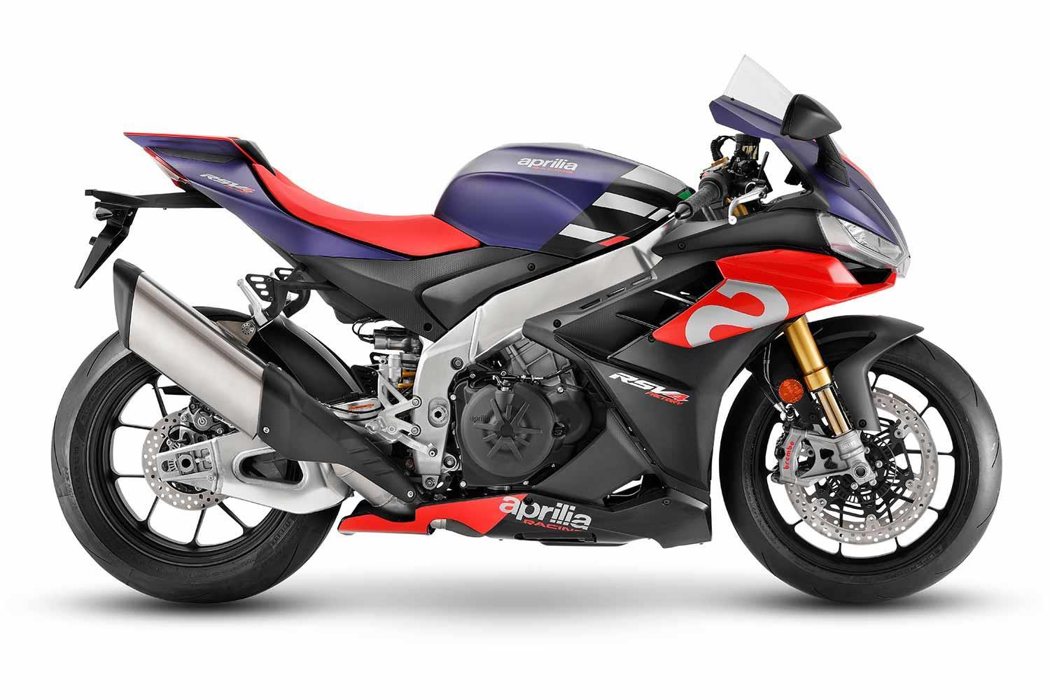 1500x1000 Aprilia release fresh image of 2021 RSV4 superbike range