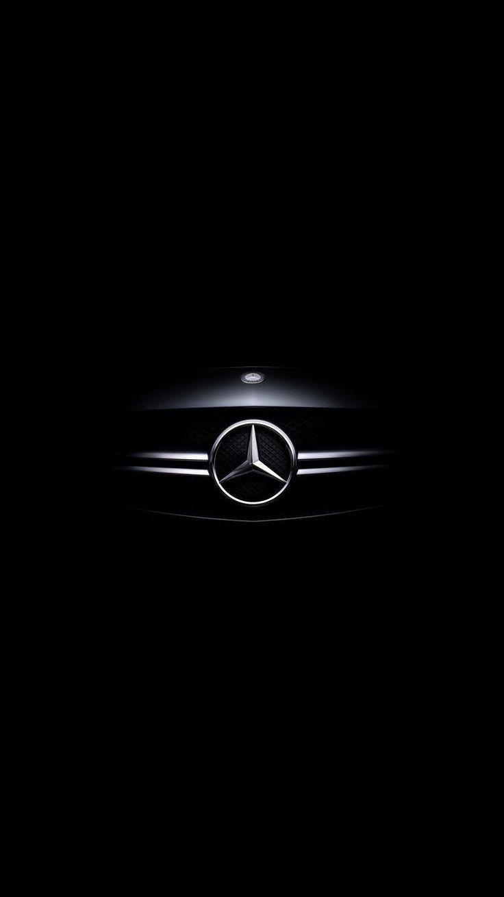 736x1309 Mercedes Benz Black Wallpaper