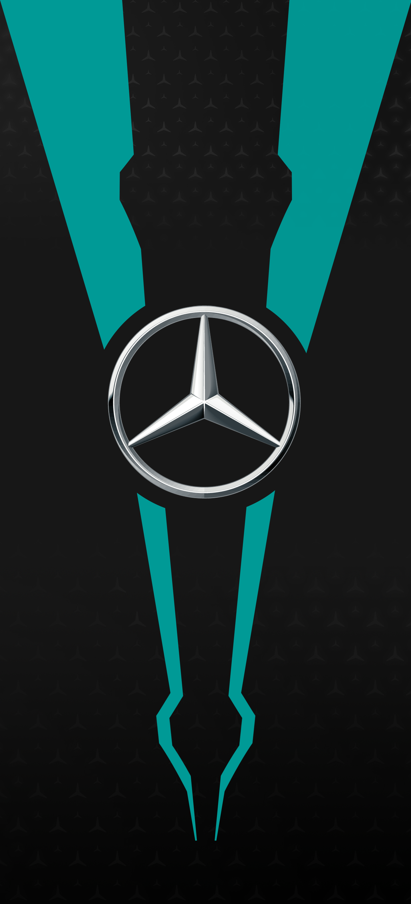1440x3168 Mercedes mobile wallpaper, I have variations for every team too: F1Porn