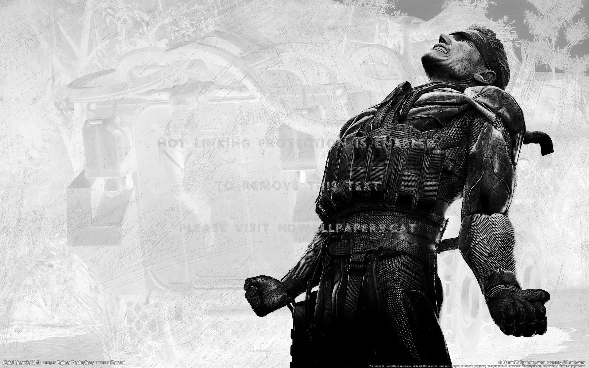 1920x1200 crave HD metal gear solid adventure 4 black