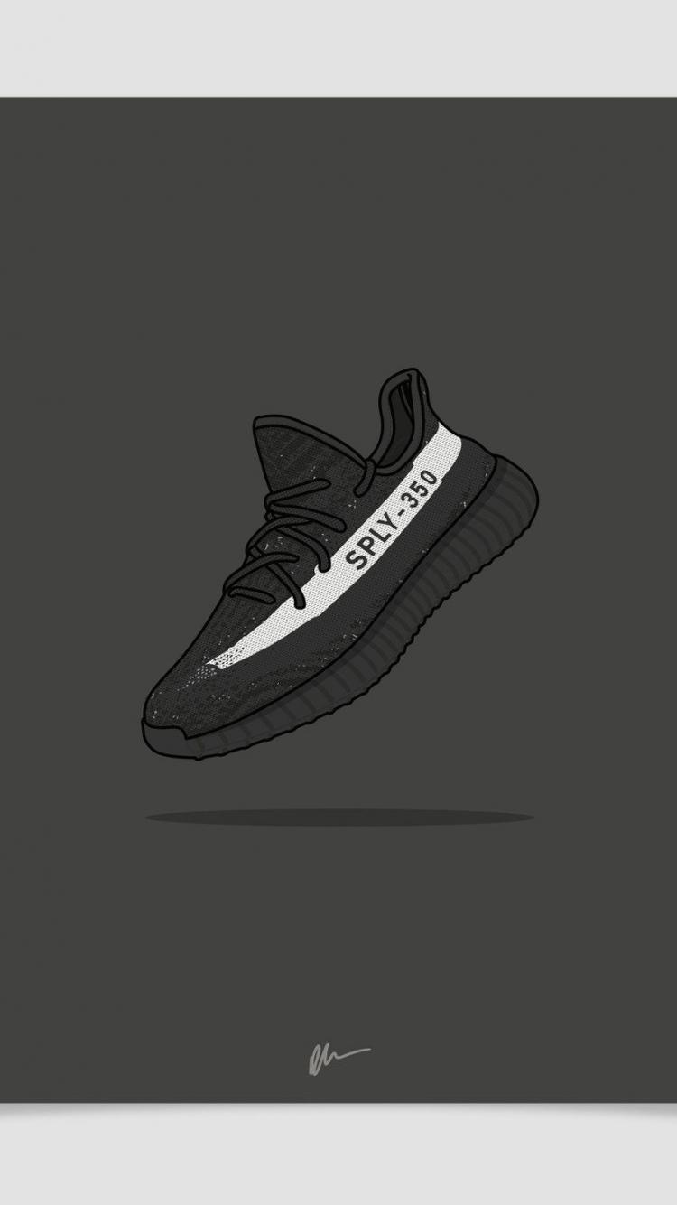 750x1334 Free download Image of Yeezy 350 v2 Black White Dope art in 2019 Sneakers [1200x1503] for your Desktop, Mobile & Tablet. Explore Yeezy Hypebeast Wallpaper. Yeezy Hypebeast Wallpaper, Yeezy Wallpaper, Yeezy Boost Wallpaper