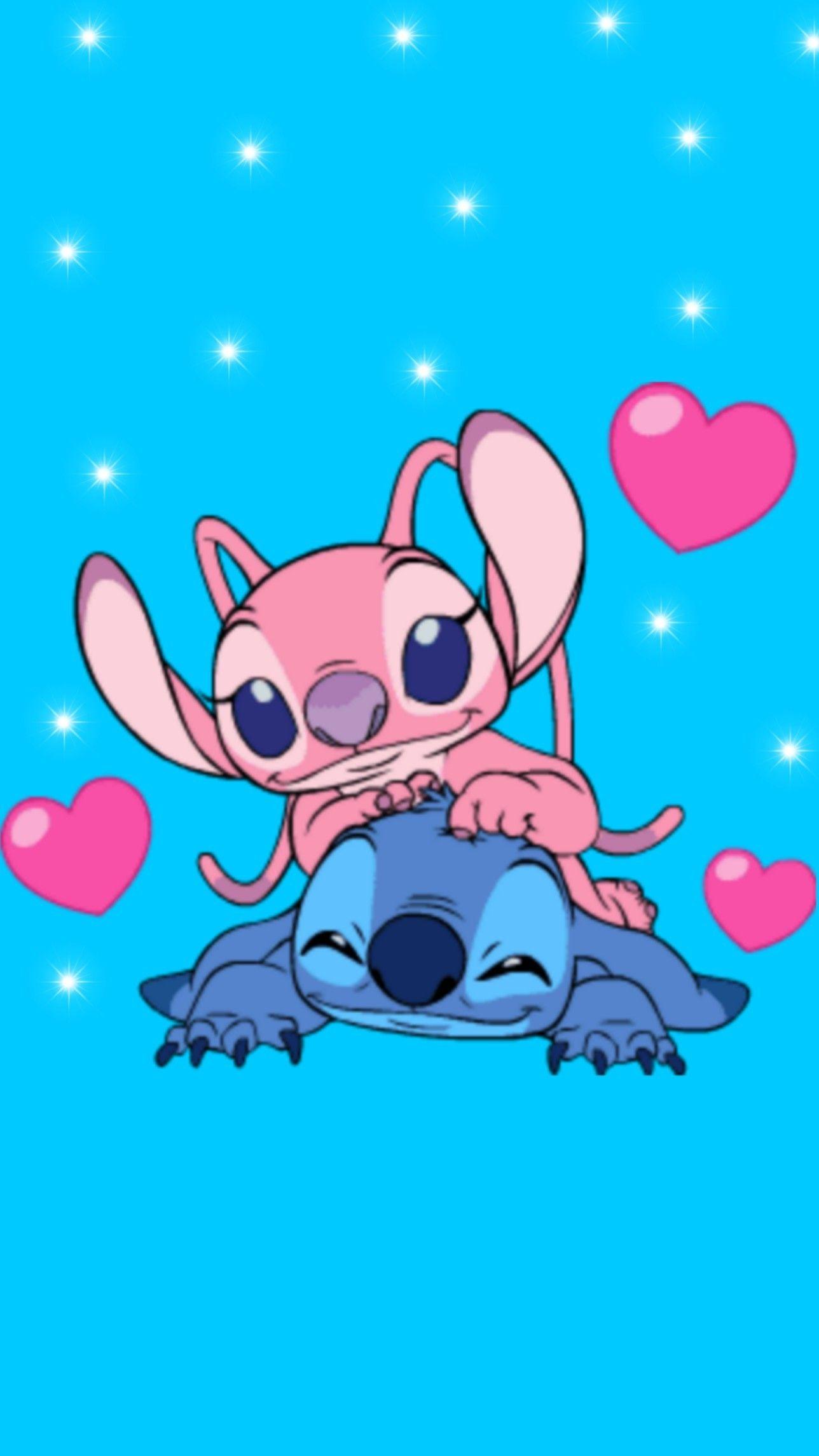 Stitch and Angel wallpaper by MadalinaIrina  Download on ZEDGE  d69b