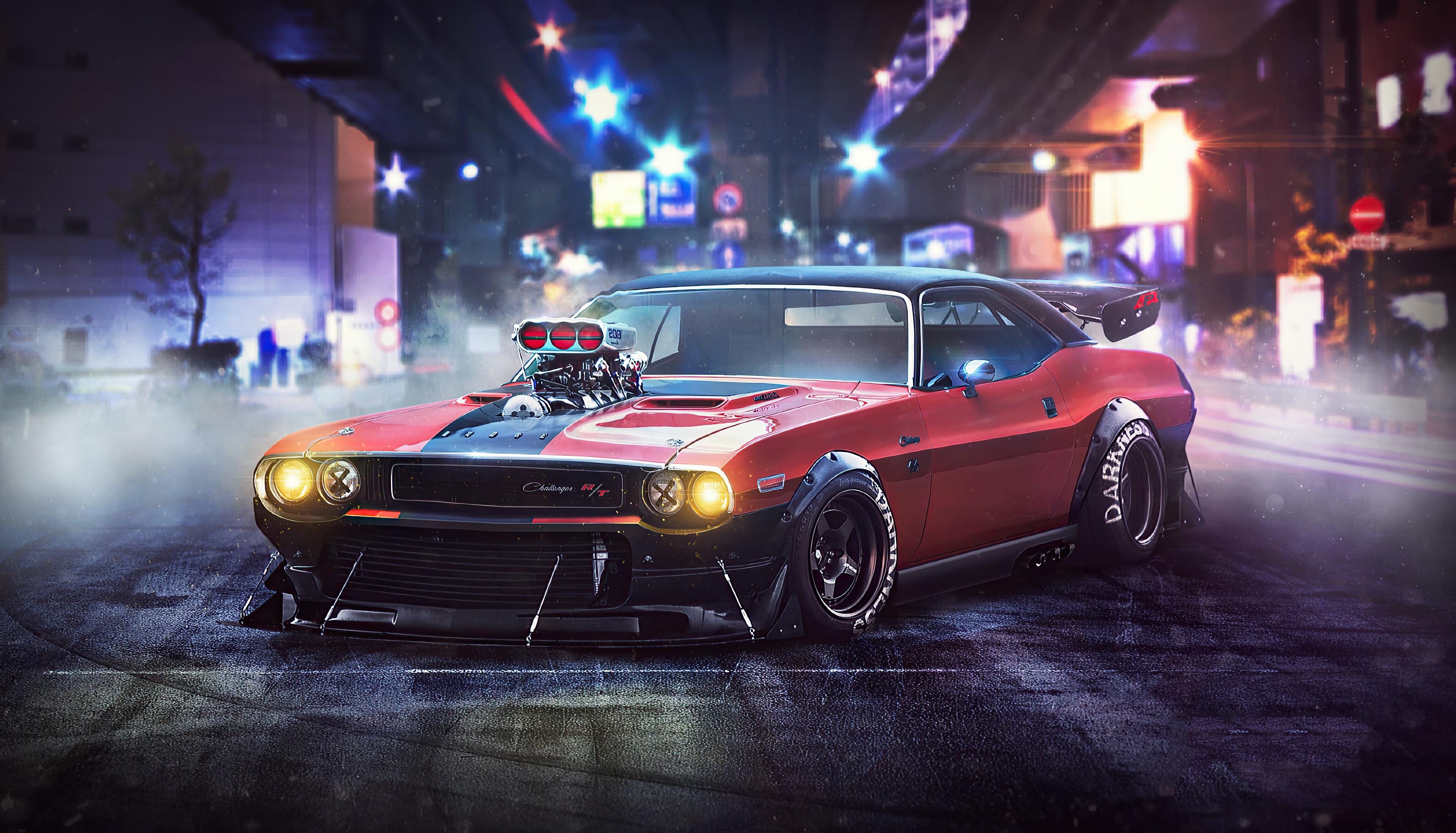 3840x2197 Dodge Challenger RT 1970 Wrath, HD Cars, 4k Wallpaper, Image, Background, Photo and Picture