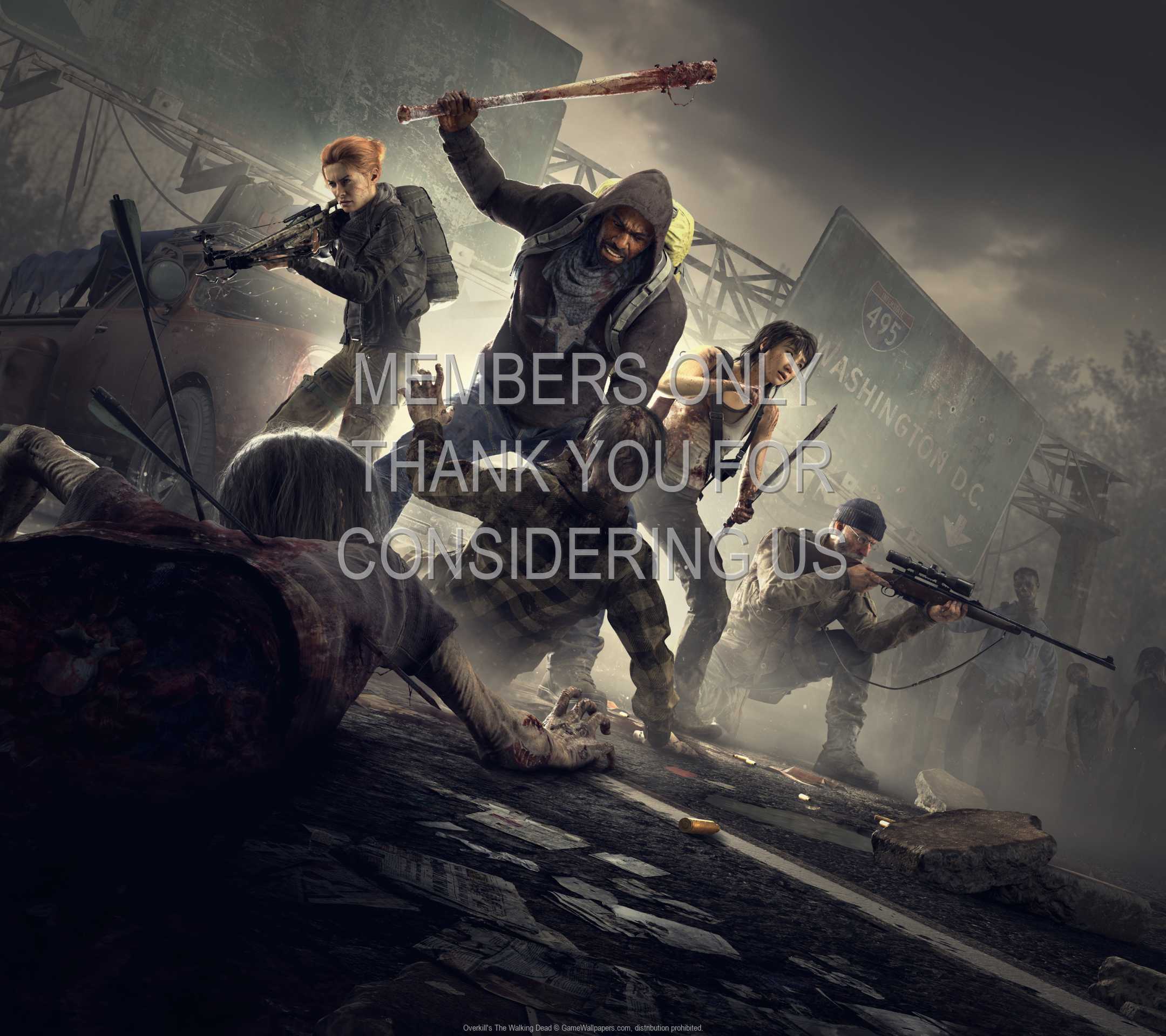2160x1920 Walking Dead wallpaper 01 1080p Horizontal