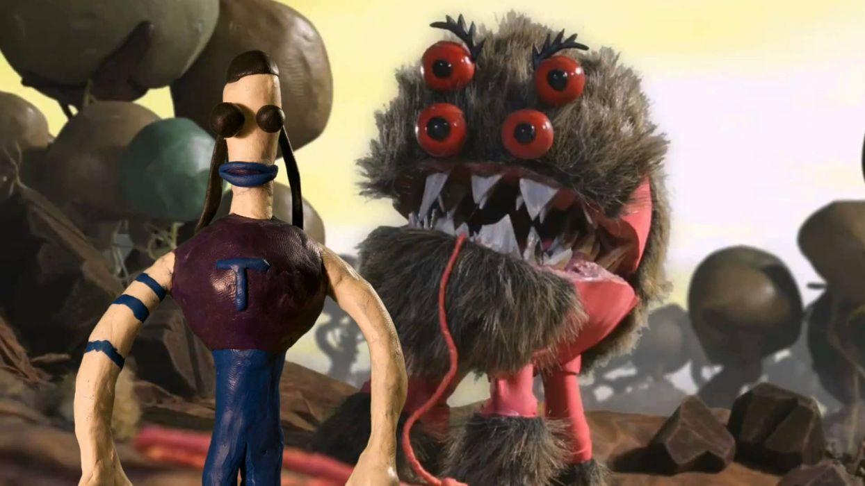 1244x700 ARMIKROG Stop Motion Clay Animation Adventure Point Click Sci Fi Wallpaperx1080