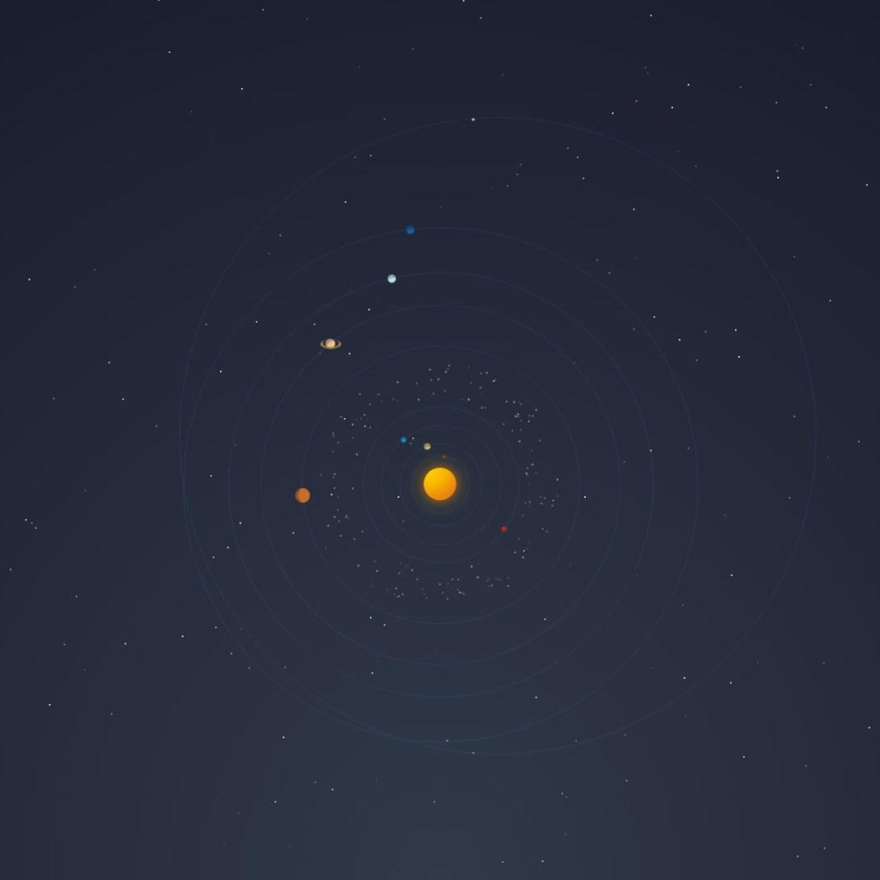 1280x1280 Wallpaper Solar System, Abstract, Space, Planet, Astronomy • Wallpaper For You HD Wallpaper For Desktop & Mobile
