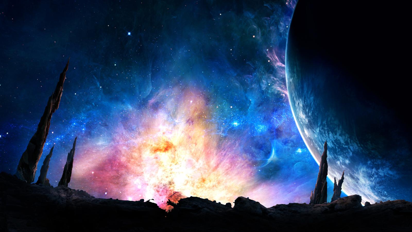 1600x900 Free download Galaxy Art ID 80269 Art Abyss [2880x1800] for your Desktop, Mobile & Tablet. Explore Guardians of the Galaxy Space Background. Guardians of the Galaxy Space Background, Guardians