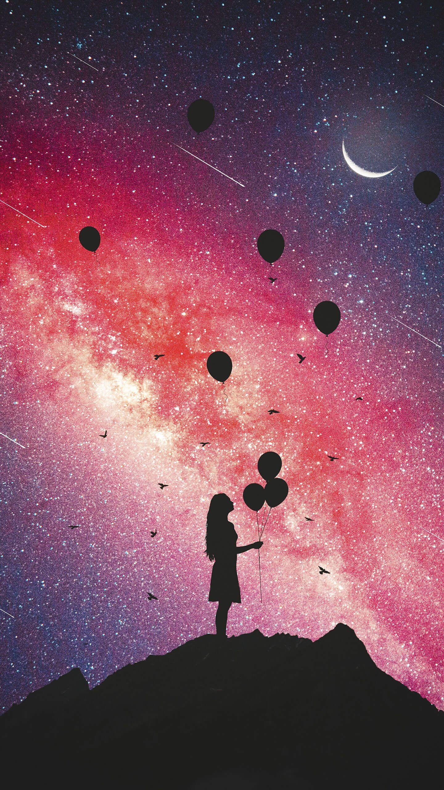 1440x2560 galaxia. Galaxy wallpaper, Galaxy painting, Sunflower wallpaper