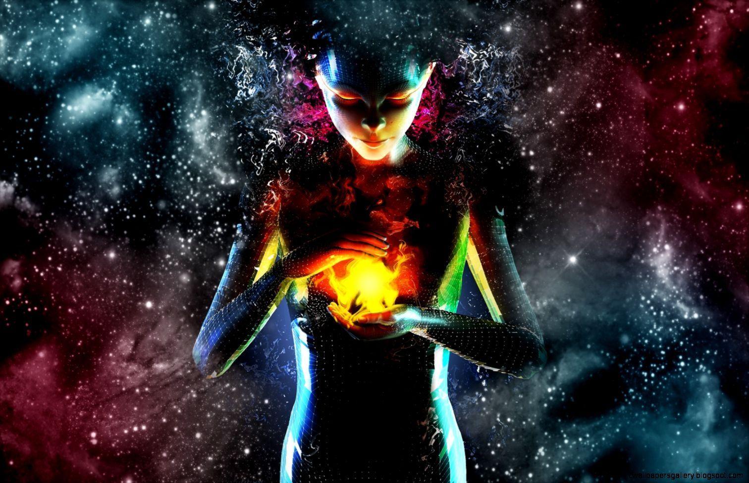 1512x976 Abstract Space Wallpaper
