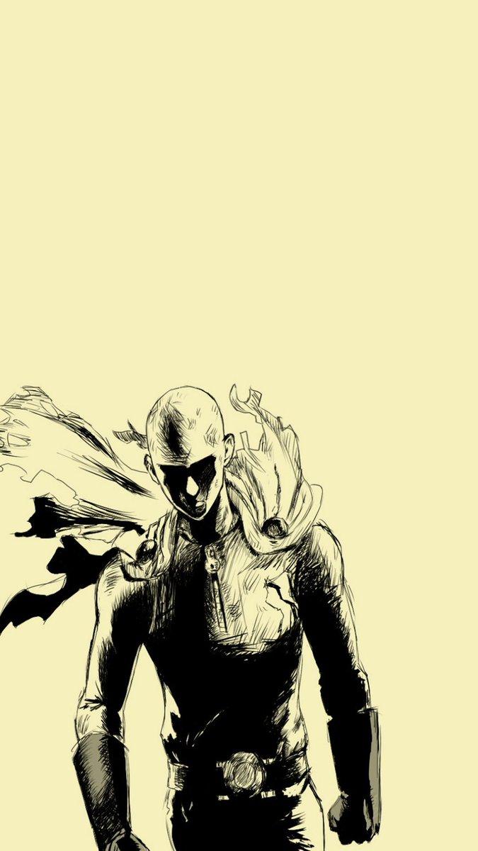 One punch man wallpaper  Desenho do girassol, Papel de parede anime,  Imagem de fundo para android