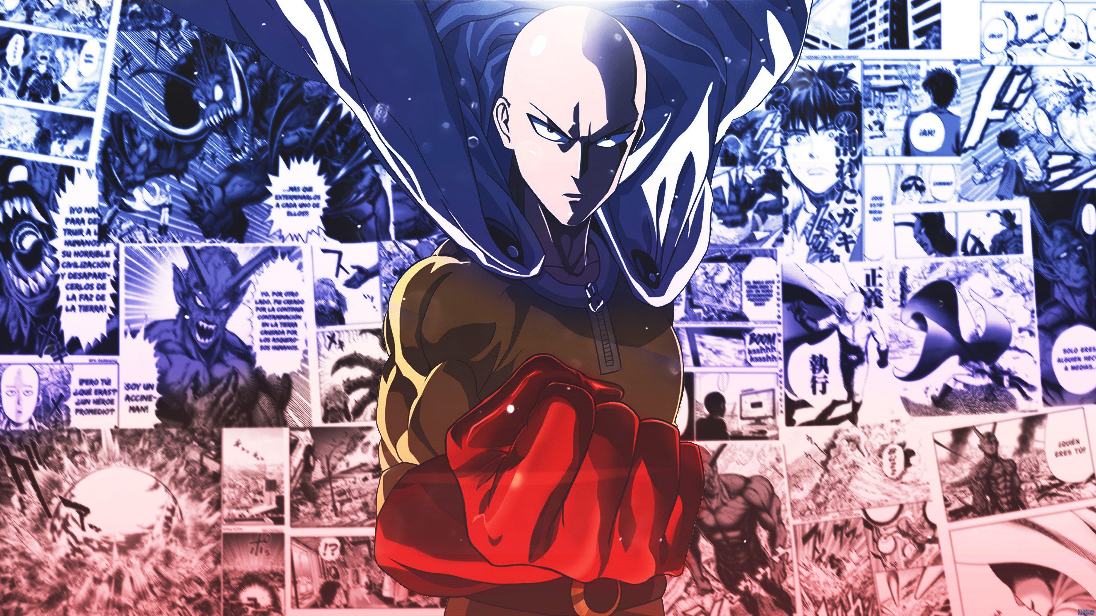 3840x2160 Saitama One Punch Man 4K Wallpaper