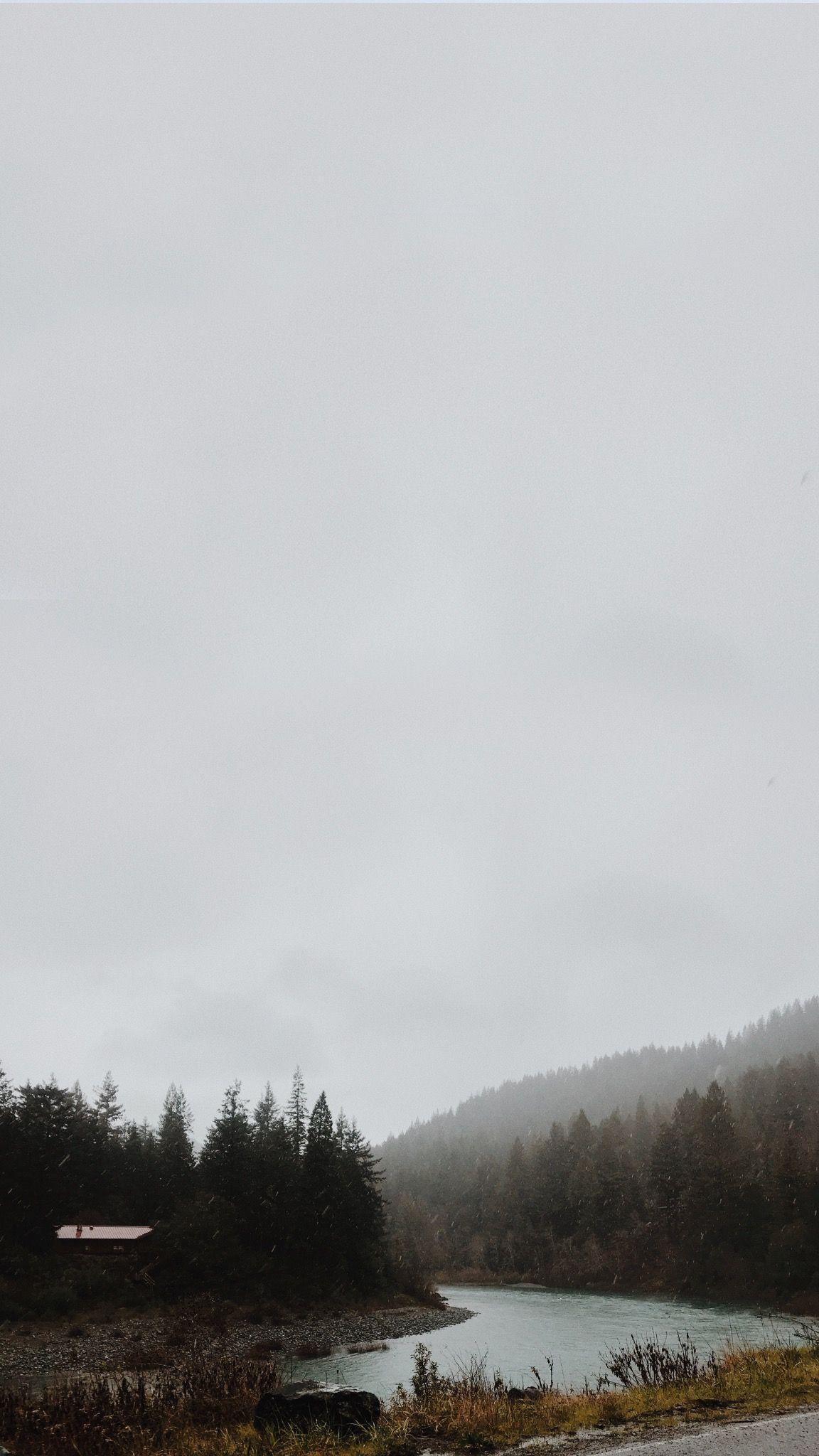 1152x2048 rustic mountain cabin lock screen home screen wallpaper