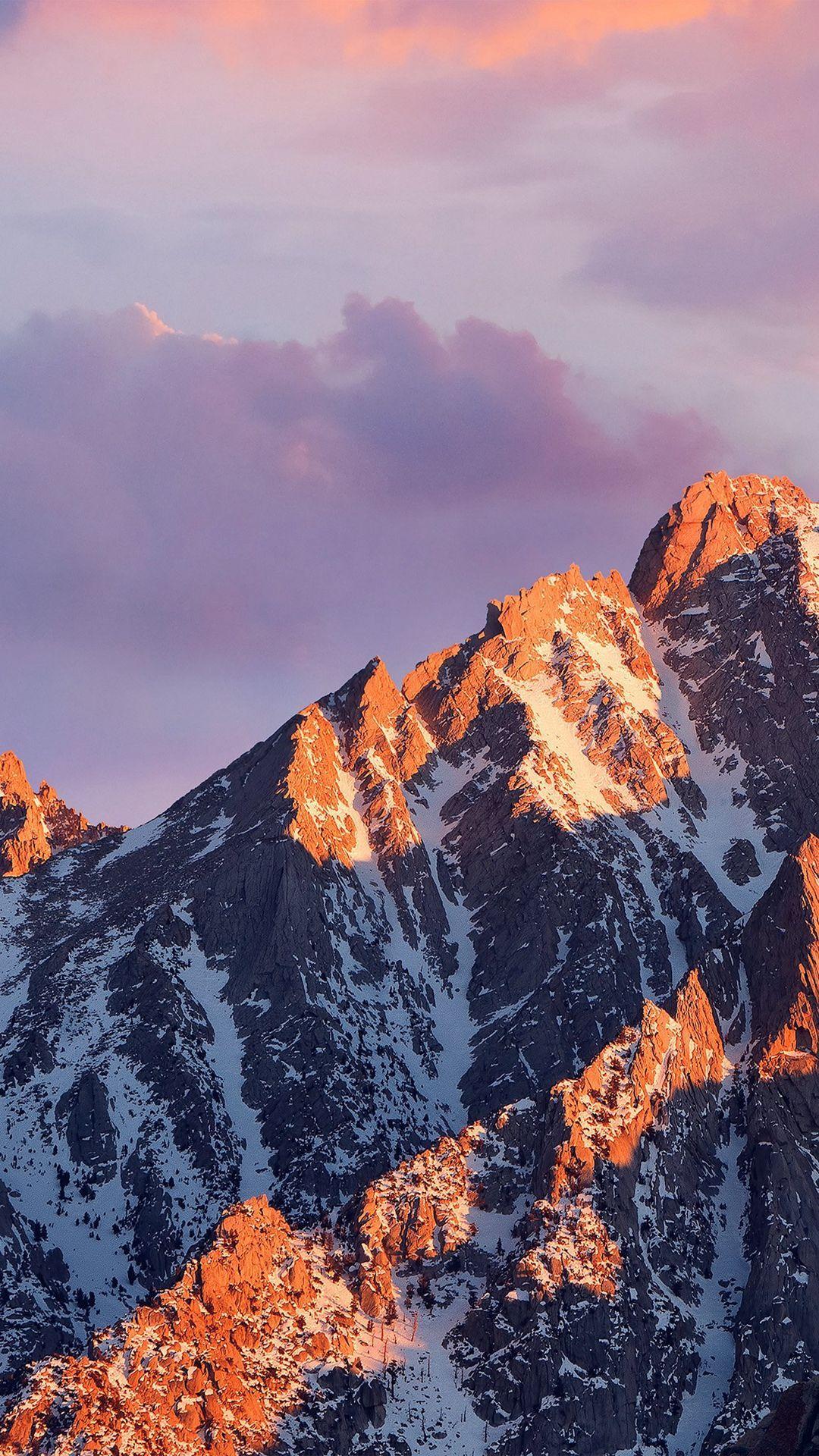 1080x1920 Mac Os Apple Art Background Mountain iPhone 6 Wallpaper Download. iPhone Wallpaper, iPad wallpaper. iPhone wallpaper mountains, Apple art, Landscape wallpaper