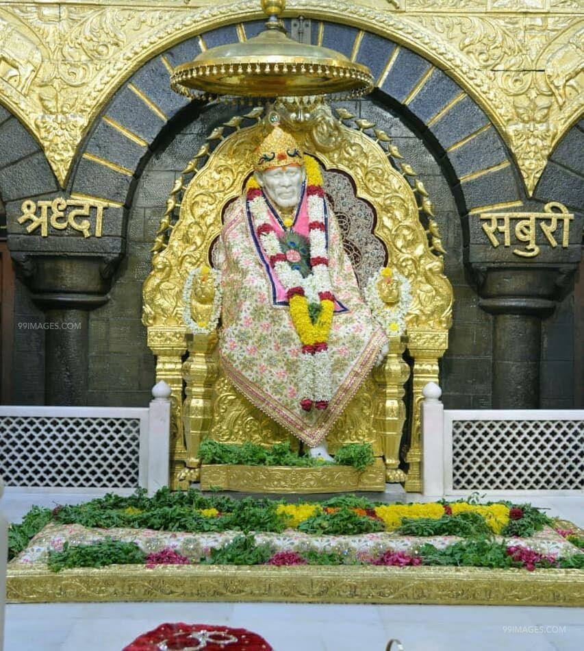 853x950 Sai Baba iPhone Wallpaper