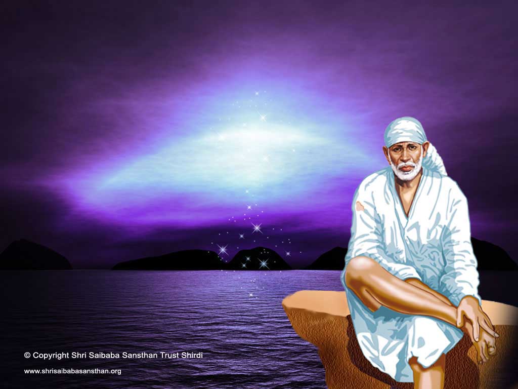 1024x768 New Shirdi Sai Baba Wallpaper- Sai Baba Wallpaper Released On Sansthan's Official Website