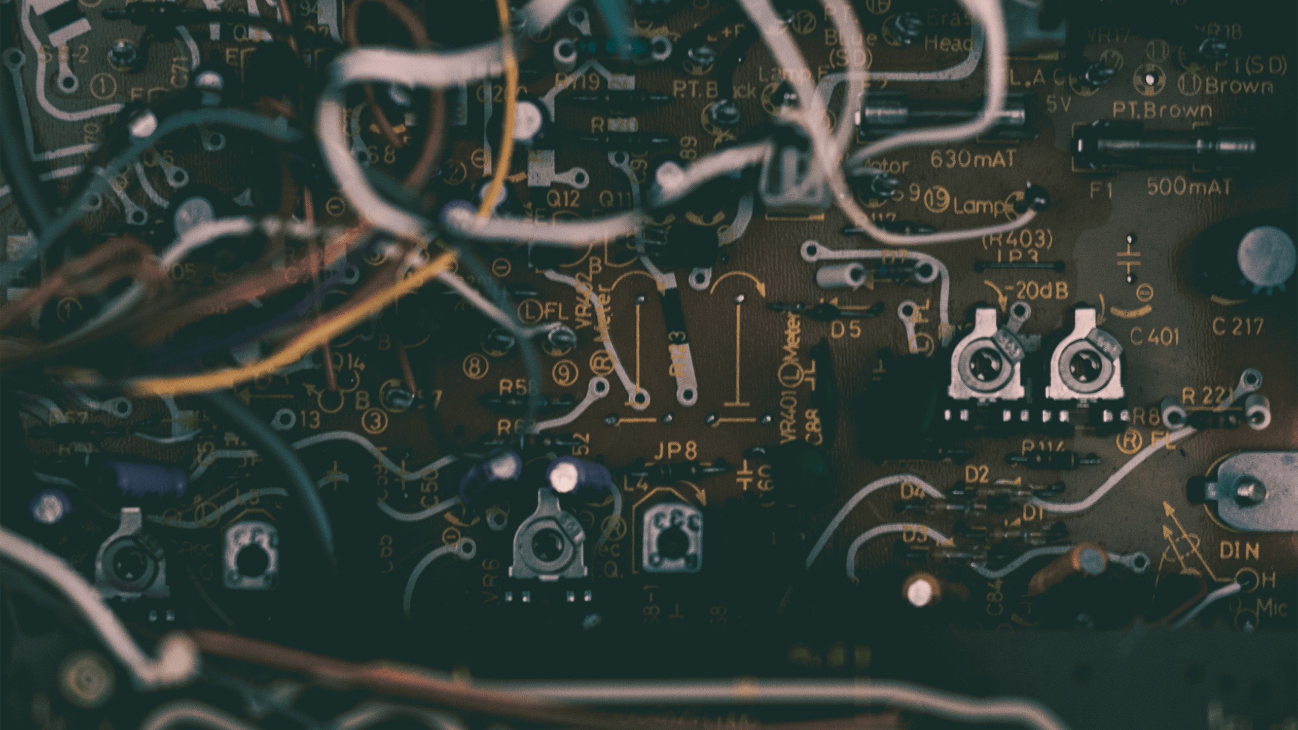 2560x1440 Circuit board [2560 x 1440]: wallpaper