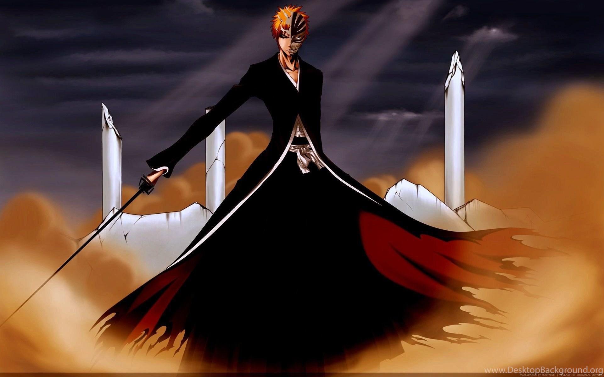 1920x1200 Ichigo Kurosaki Bankai Wallpaper Desktop Background