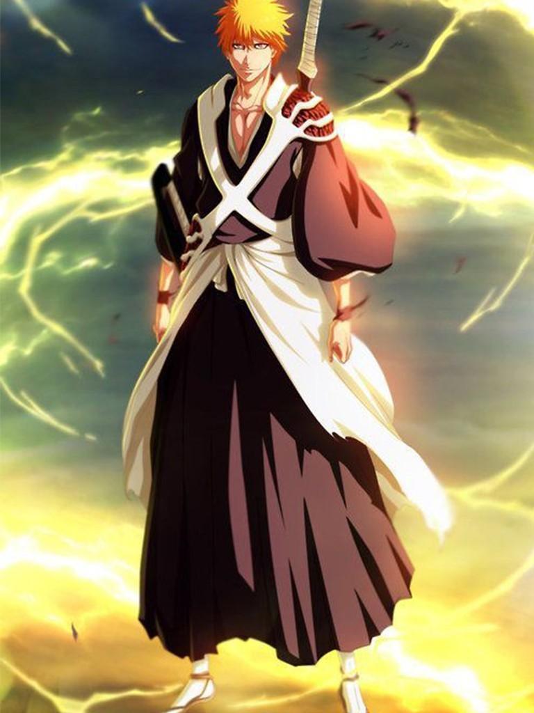 768x1024 Ichigo Wallpaper