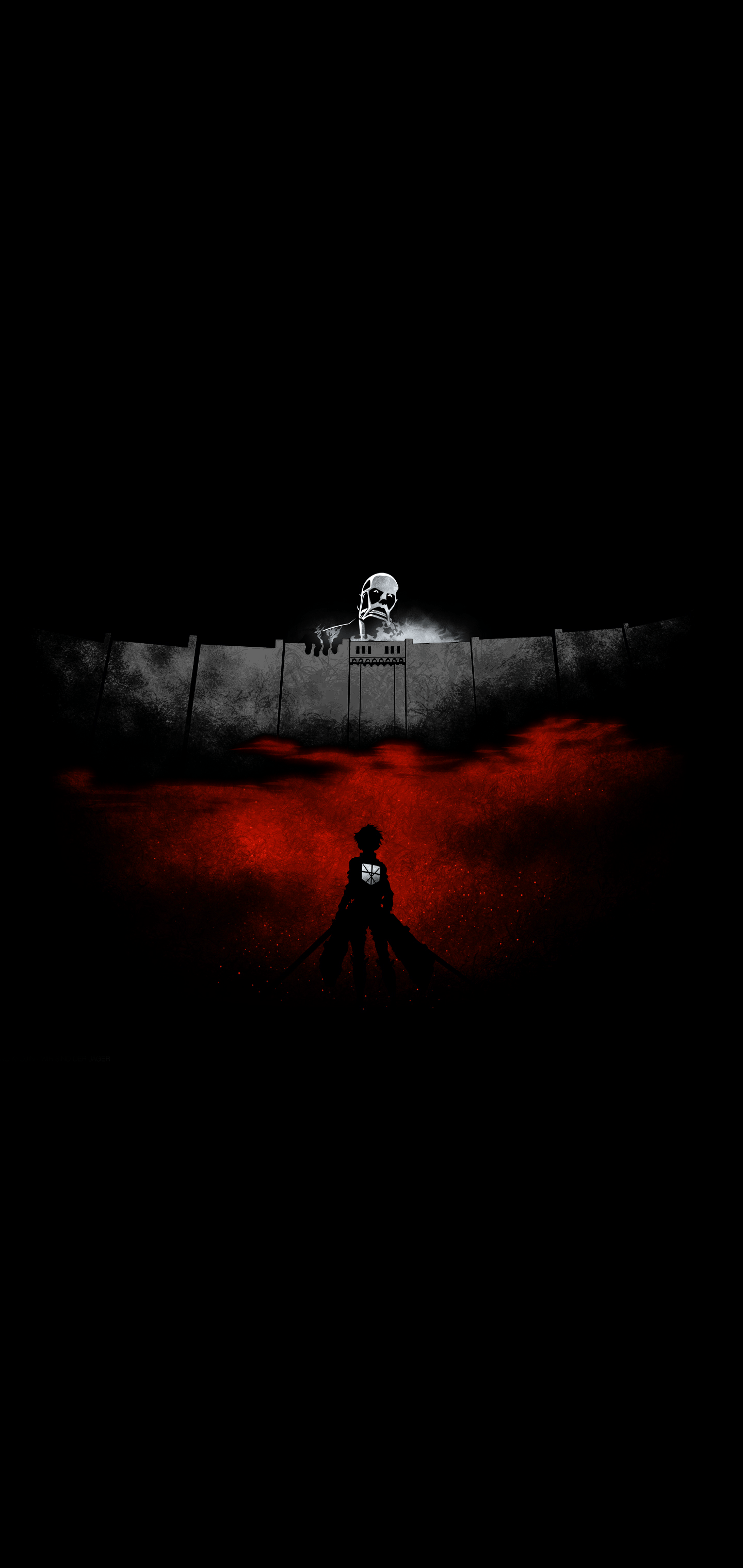 1440x3040 attack on titan [1440x3040]: Amoledbackground