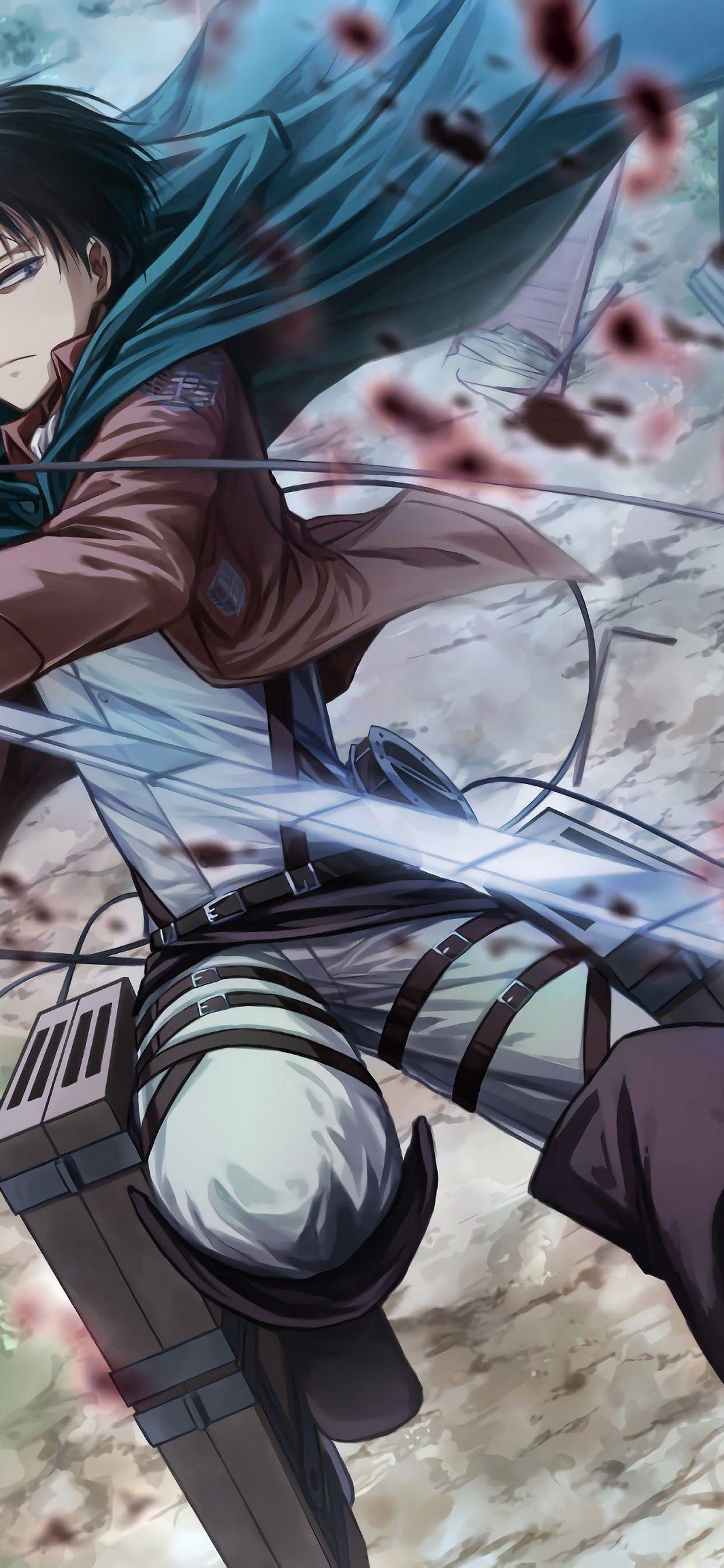 1242x2688 Attack On Titan 4k Android Wallpaper