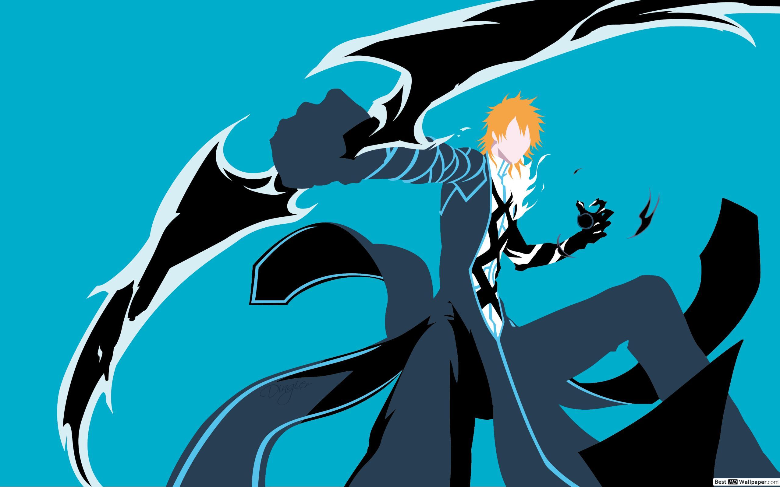 2560x1600 Bleach Kurosaki Bankai (Minimalist) HD wallpaper download
