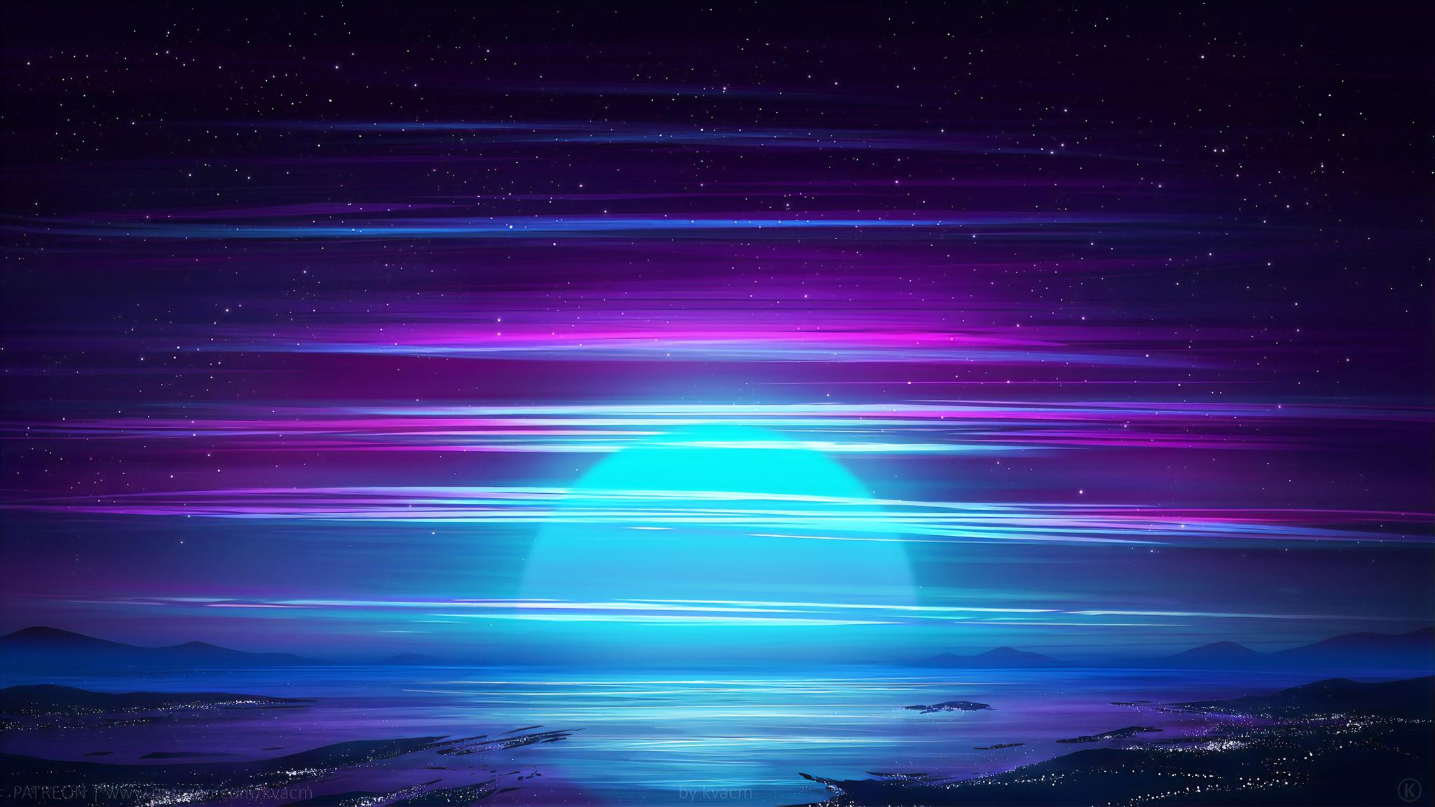 2048x1152 Midnight Sun 2048x1152 Resolution HD 4k Wallpaper, Image, Background, Photo and Picture