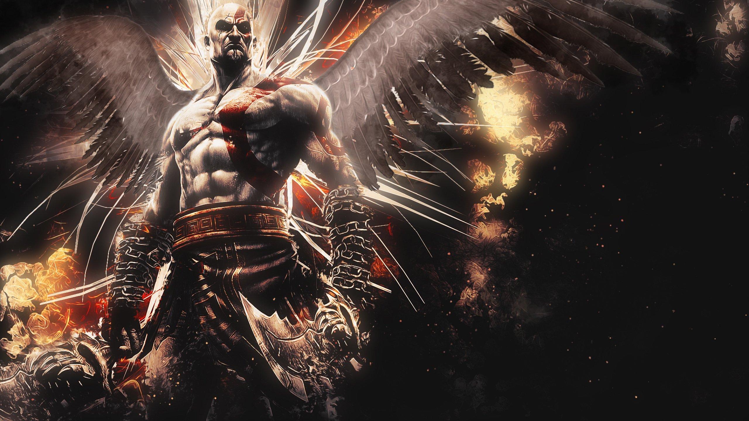 2560x1440 px action adventure fantasy Fighting God of war warrior