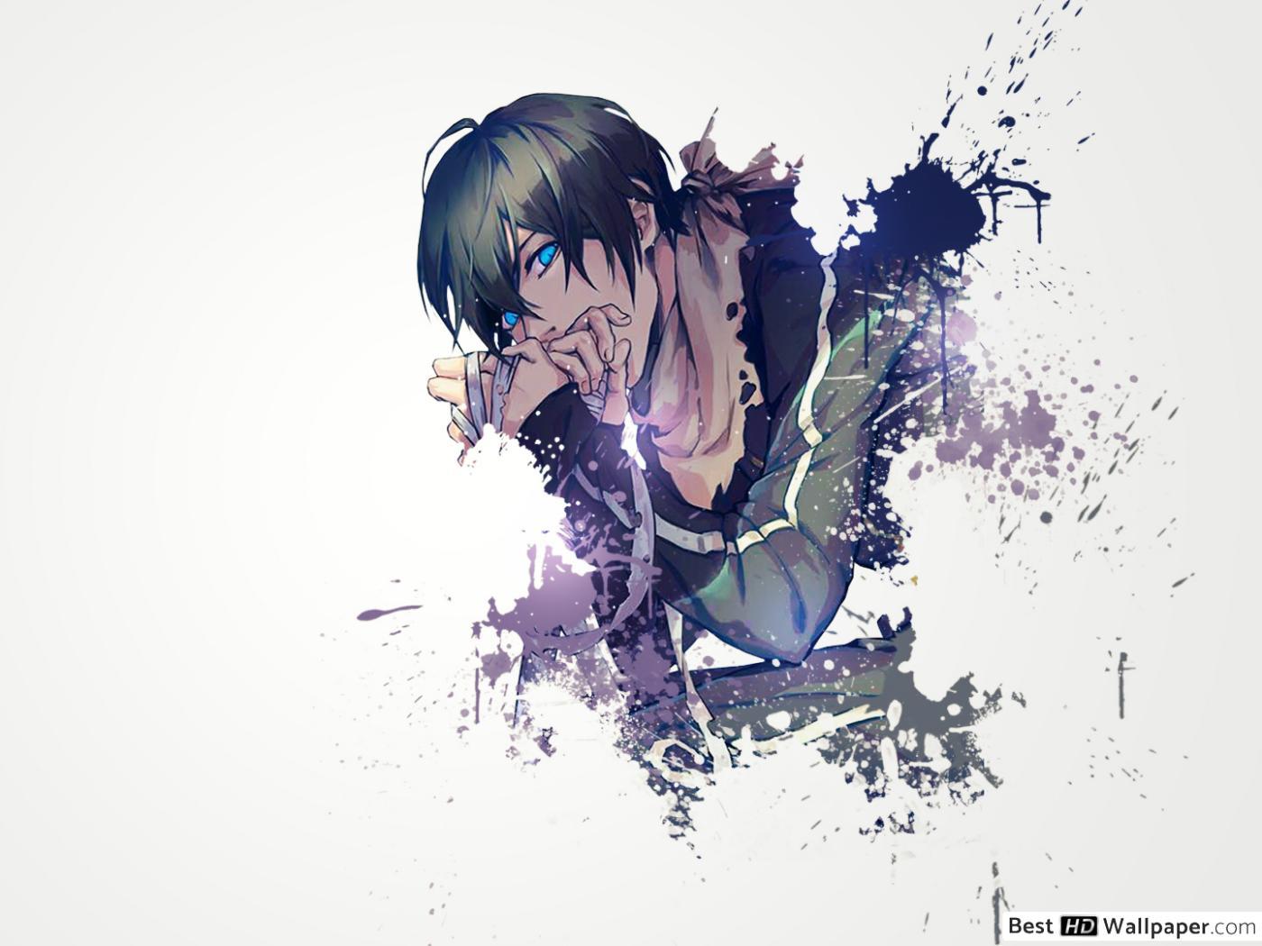 1400x1050 Noragami, God of War HD wallpaper download