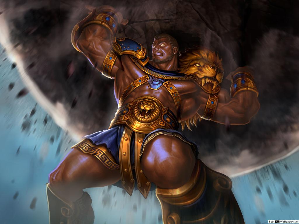 1024x768 Smite, Golden HD wallpaper download