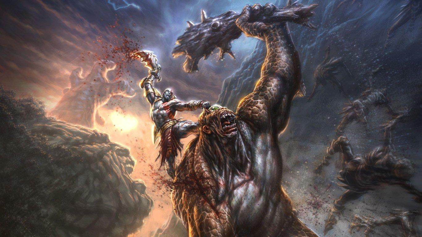 1366x768 Free download Kratos God Wallpaper 1366x768 Kratos God Of War God Of War 2 [1366x768] for your Desktop, Mobile & Tablet. Explore God of War Wallpaper Kratos