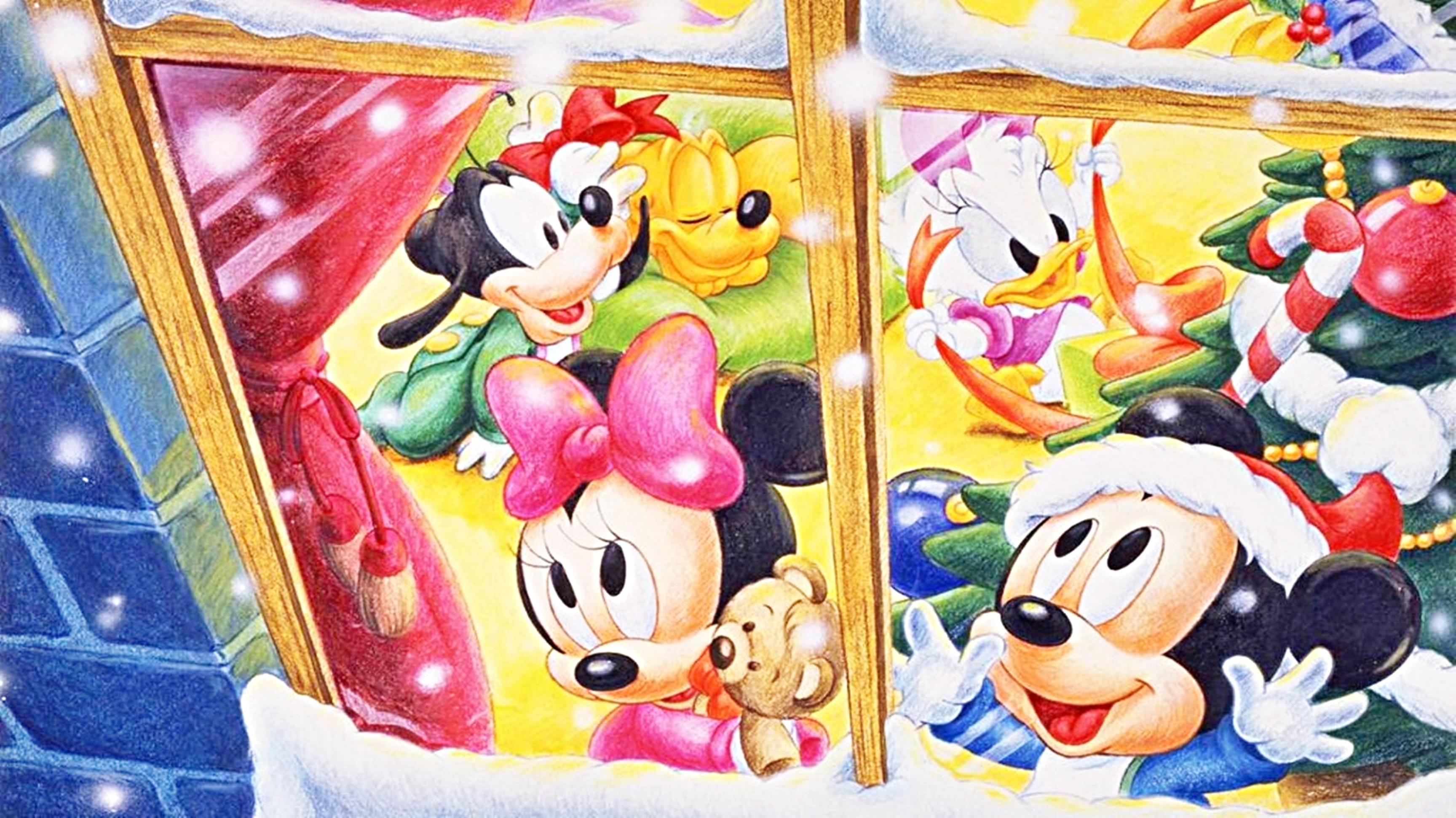 3456x1943 Disney Character Background Free Download
