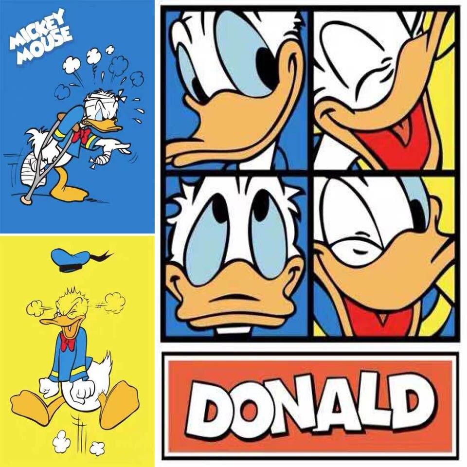 960x960 Disney Cartoon Donald Duck 5D DIY Diamond Painting Full Square Round Mosaic Home Decoration Gift Handwork Sale #BC3C90