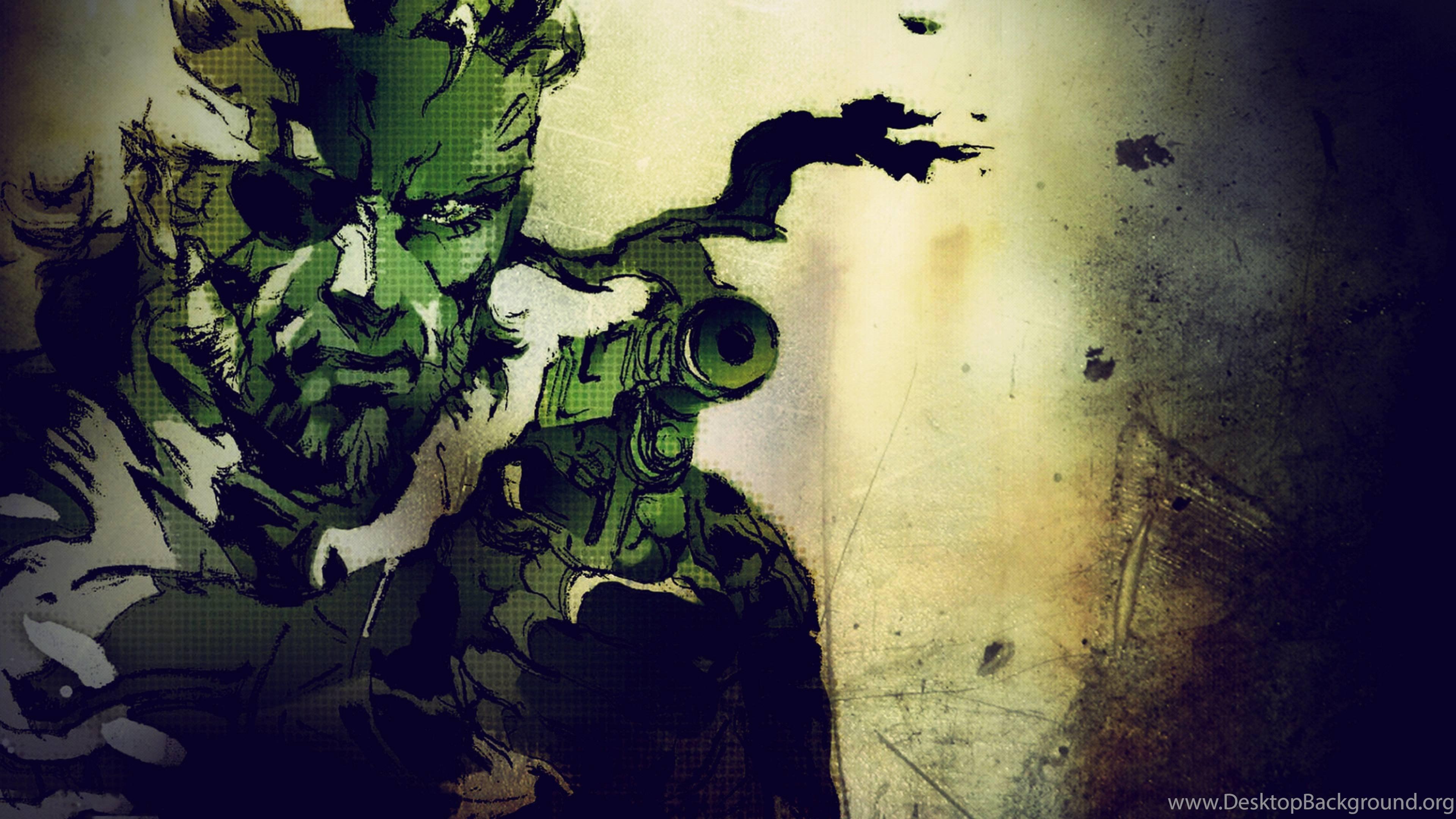 Metal Gear Solid Desktop Wallpapers Top Free Metal Gear Solid Desktop Backgrounds Wallpaperaccess