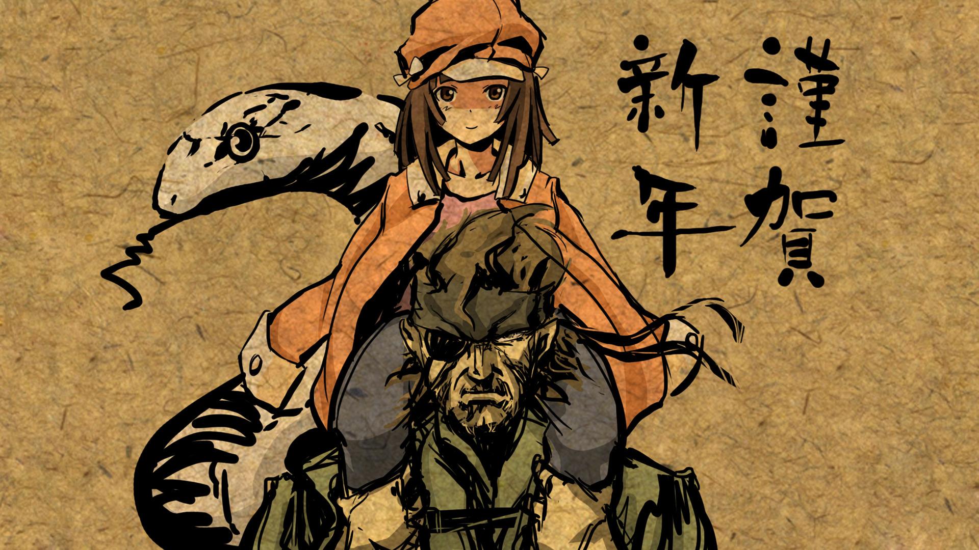 1920x1080 1920x1080 metal gear solid monogatari series snake sengoku nadeko big boss anime wallpaper JPG 706 kB