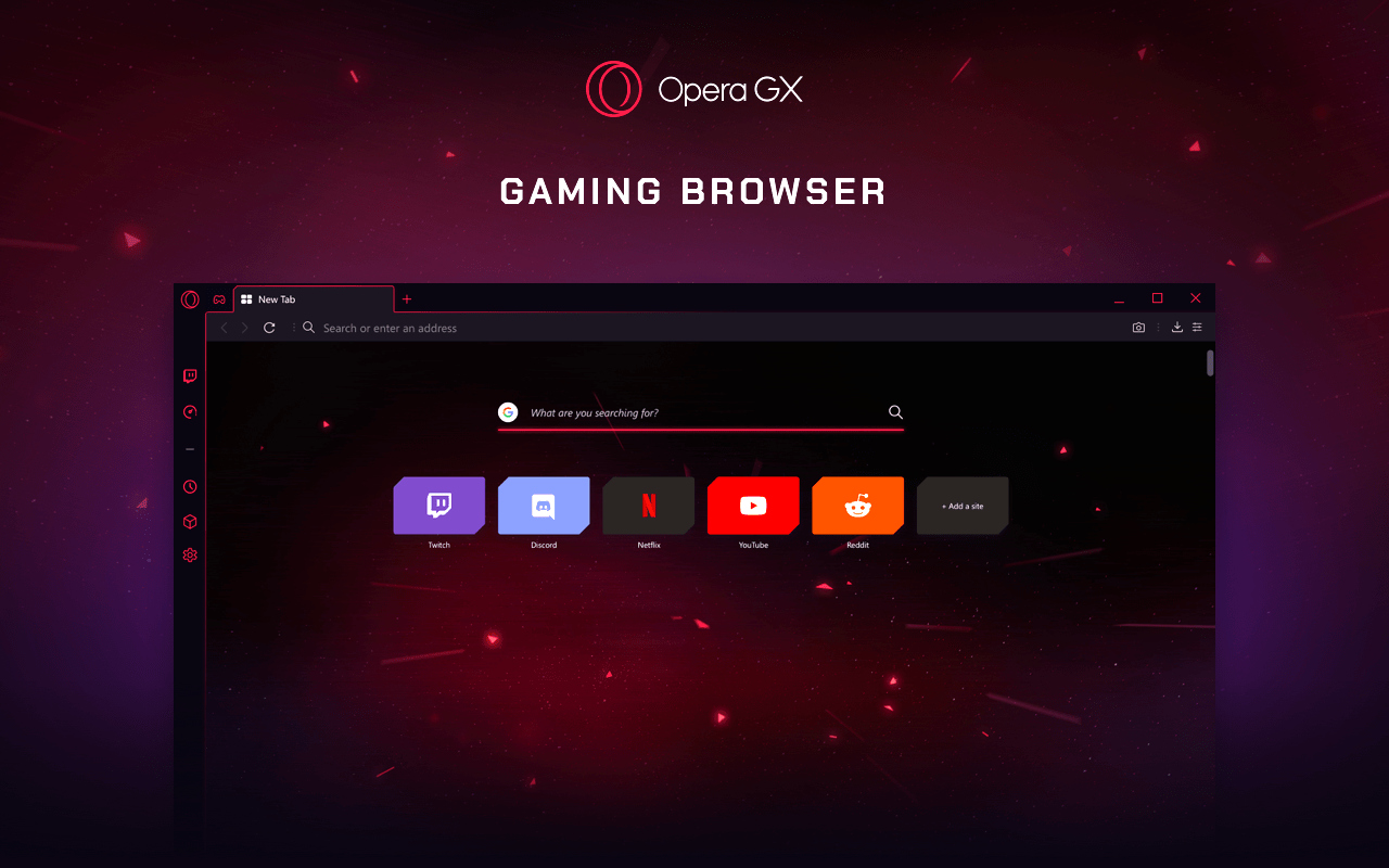 1280x800 Opera opens early access to the world's first gaming browser, Opera GX