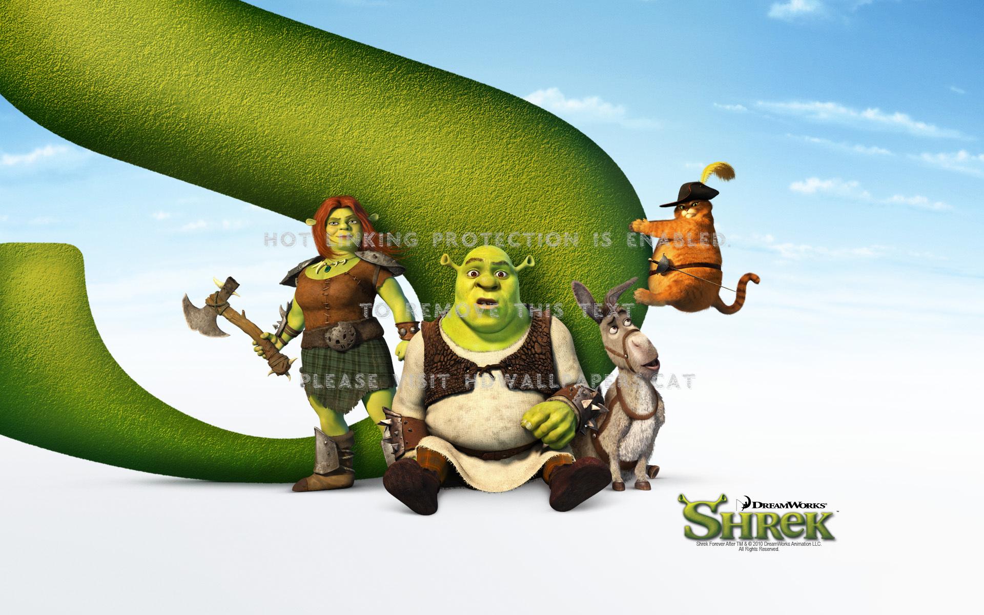 1920x1200 shrek forever after fat fiona cat shrek4