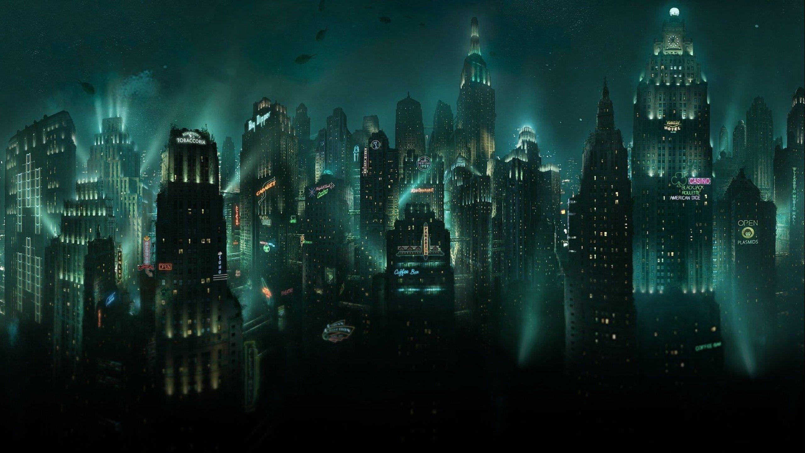 Cyber City Wallpapers - Top Free Cyber City Backgrounds - WallpaperAccess