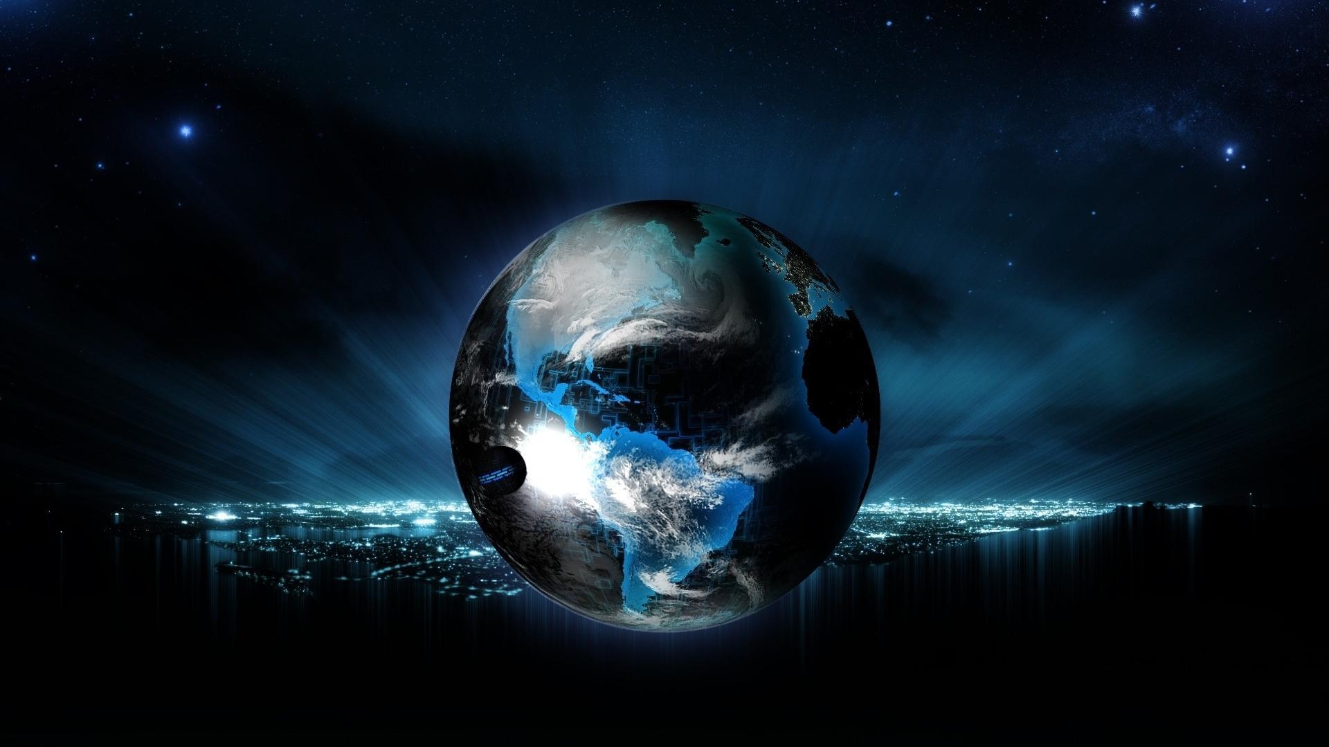 1920x1080 Cool Earth Background