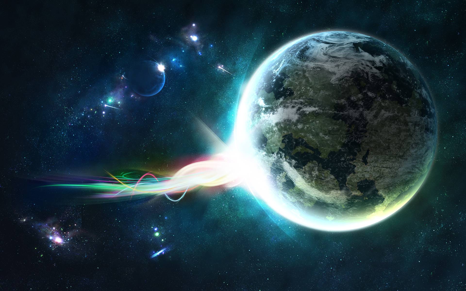 1920x1200 Cool Earth Background