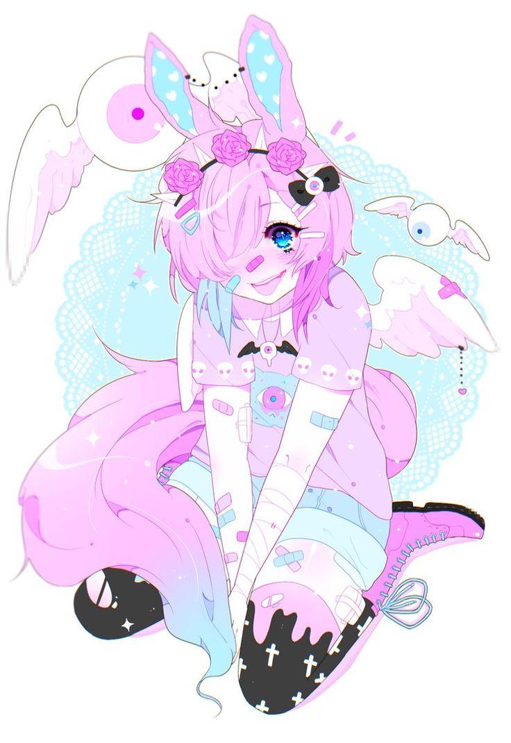 736x1070 Pastel Gore Wallpaper