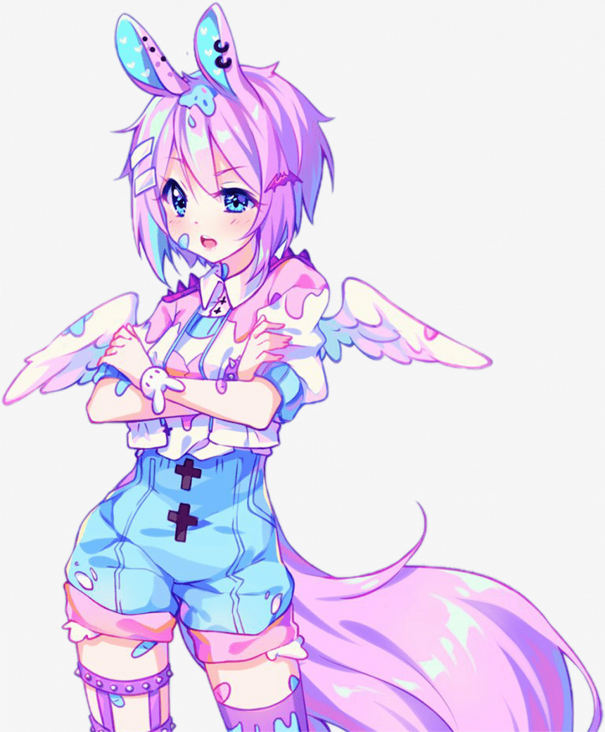 860x1040 Pastel Goth Png Pastelgore Pastelgoth Kawaii Tumblr Anime Animeg, Png Download , PNG Image on PngArea