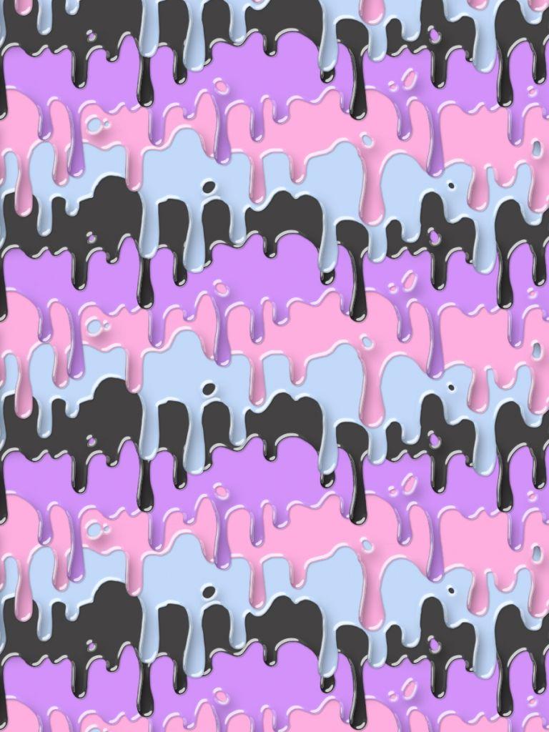 768x1024 Goth Kawaii Wallpaper